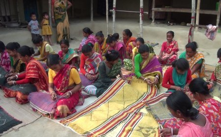 ধোকরা স্বনির্ভরতায় স্বপ্ন দেখছে সন্ন্যাসী গ্রাম