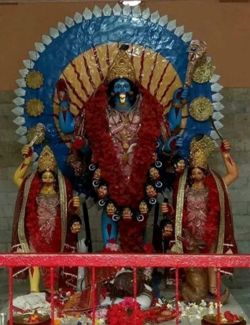 কালিয়াগঞ্জে বয়রা কালীর ভোগে বৈচিত্র্য