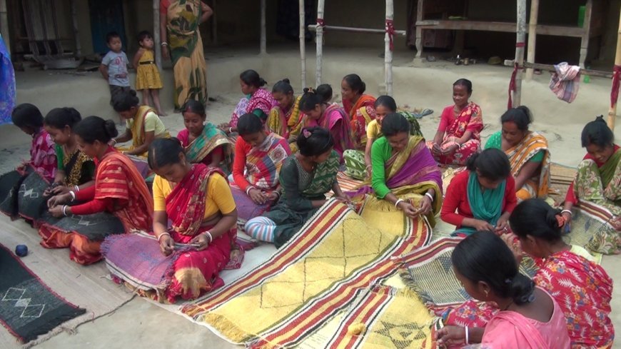 ধোকরা স্বনির্ভরতায় স্বপ্ন দেখছে সন্ন্যাসী গ্রাম