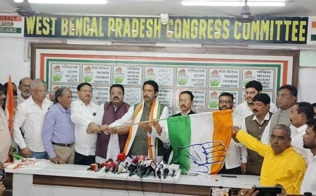 ইটাহারের প্রাক্তন বিধায়ক ফের কংগ্রেসে