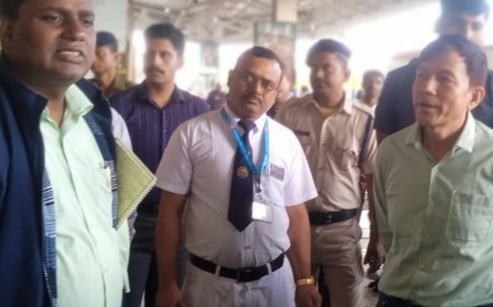 কালিয়াগঞ্জ স্টেশনে প্ল্যাটফর্ম নির্মাণে বেনিয়মের অভিযোগ