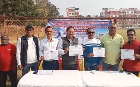 রায়গঞ্জে ঐতিহ্যবাহী ৯২তম ফুটবল টুর্নামেন্ট