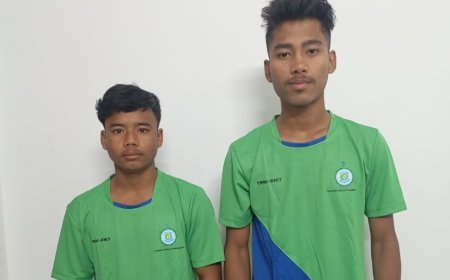 অনূর্ধ ১৭ বাংলা দলে জাতীয় স্কুল খোখো'তে ডালিমগাঁ উচ্চ বিদ্যালয়ের দুই কৃতি