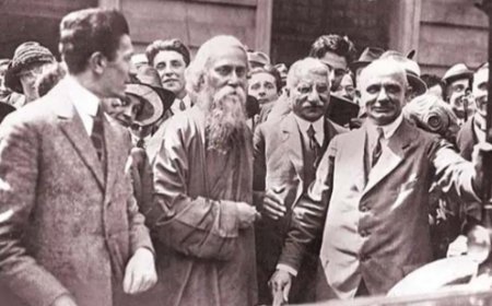 "বিশ্বে বিশ্বকবি" প্রদর্শনী পৌষমেলার মাঠে