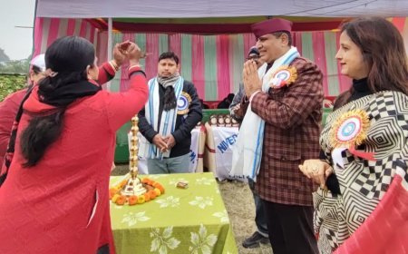 কালিয়াগঞ্জ নিবেদিতা একাডেমীর বাৎসরিক ক্রীড়া উৎসব  