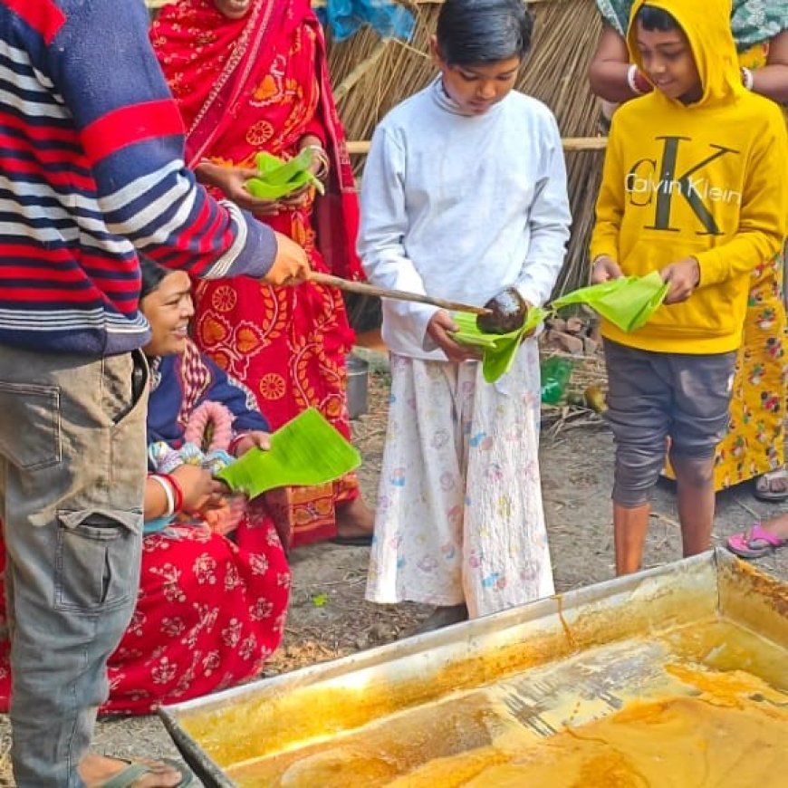বিদেশে পাড়ি দিচ্ছে বাংলার খেজুরের গুড় ও পাটালি