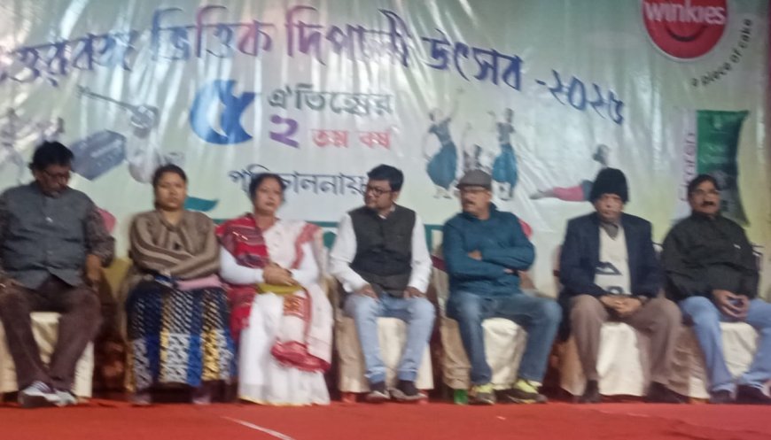 কালিয়াগঞ্জে প্রতিবাদ ক্লাবের দীপালি উৎসব পালিত