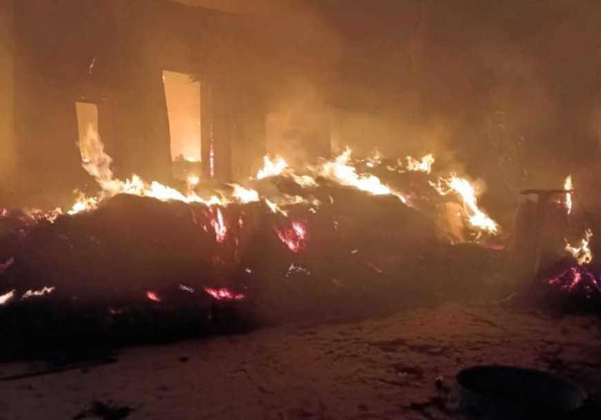 রাতের অন্ধকারে বিজেপি কর্মী সমর্থকের বাড়িতে ভয়াবহ অগ্নিকান্ড,অভিযোগের তির তৃণমূলের বিরুদ্ধে,আটক ১,তদন্তে পুলিশ