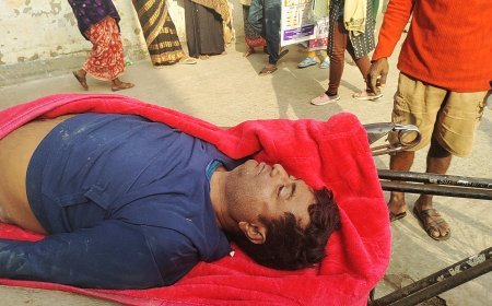 যুবকের অস্বাভাবিক মৃত্যু,এলাকায় চাঞ্চল্য,রহস্য উদ্ঘাটনে তদন্ত শুরু পুলিশের