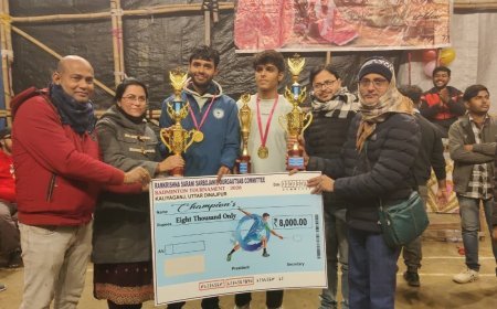 কালিয়াগঞ্জ দিবারাত্রি ব্যাডমিন্টন প্রতিযোগিতা