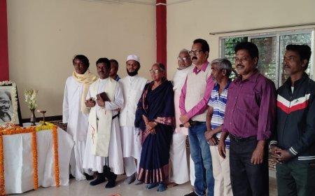 মহাত্মা গান্ধীর প্রয়াণ দিবসে সম্প্রীতির অনন্য দৃষ্টান্ত