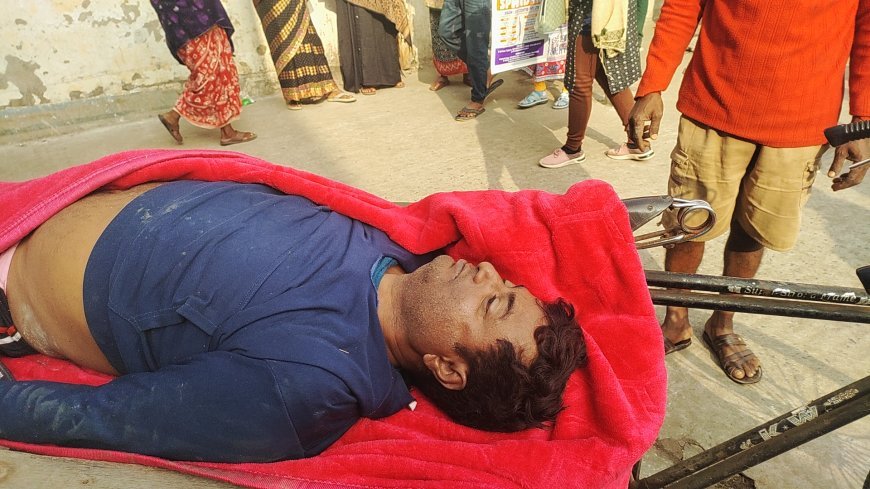 যুবকের অস্বাভাবিক মৃত্যু,এলাকায় চাঞ্চল্য,রহস্য উদ্ঘাটনে তদন্ত শুরু পুলিশের