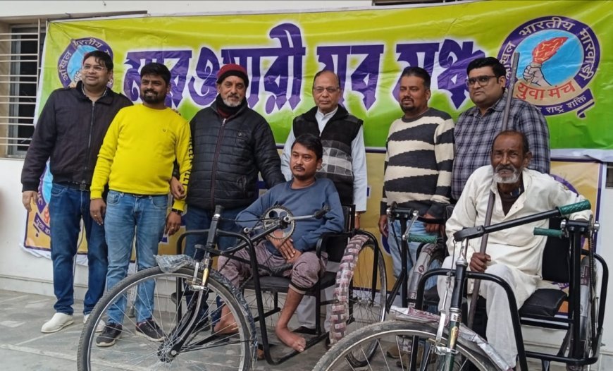 কালিয়াগঞ্জ মাড়োয়ারি যুব মঞ্চের সামাজিক উদ্যোগ