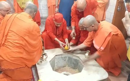 ৪০০ বছরের বালির কল্যাণেশ্বর মন্দিরে এলেন বেলুড় মঠের প্রেসিডেন্ট