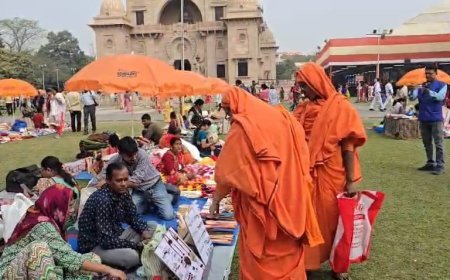 বেলুড় মঠে সাড়ম্বরে শ্রীশ্রীরামকৃষ্ণদেবের জন্মমহোৎসব পালিত