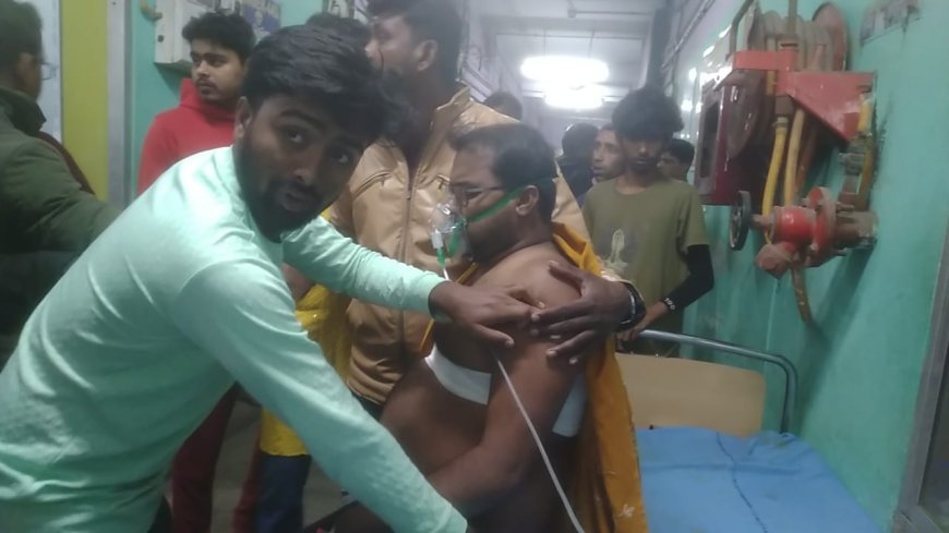 রাতে স্বর্ণ ব্যবসায়ীকে লক্ষ্য করে শ্যুট আউট,এলাকায় চাঞ্চল্য