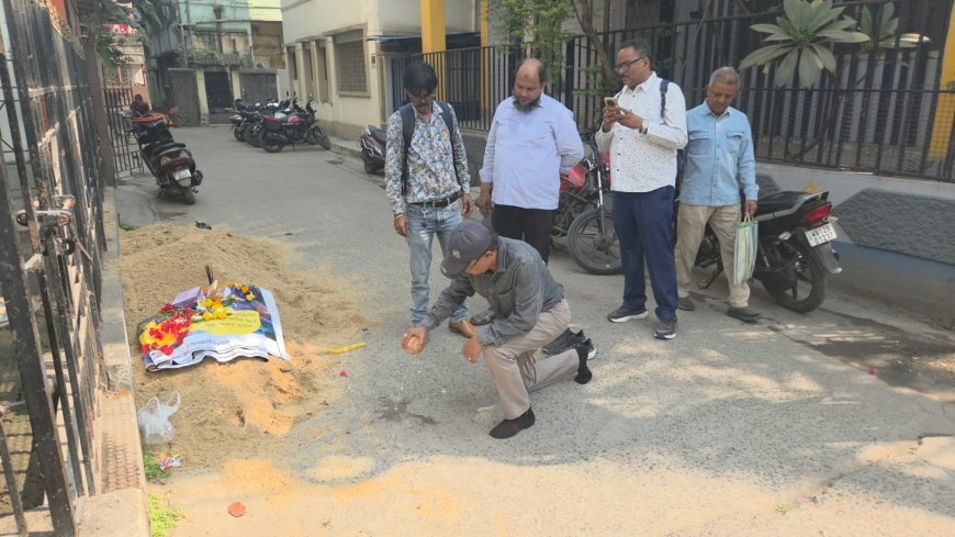 পথশ্রী প্রকল্পে রাস্তা নির্মাণ দক্ষিণ হাওড়ায়