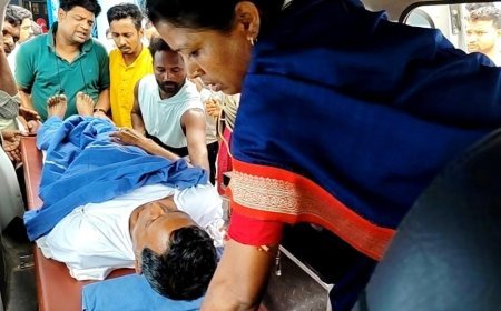 গঙ্গাসাগরে বিজেপি নেতাকে লক্ষ্য করে গুলি