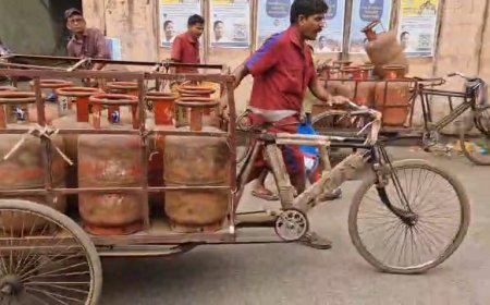 যুদ্ধ পরিস্থিতিতে গ্যাসের 'আকাল' হাওড়াতে