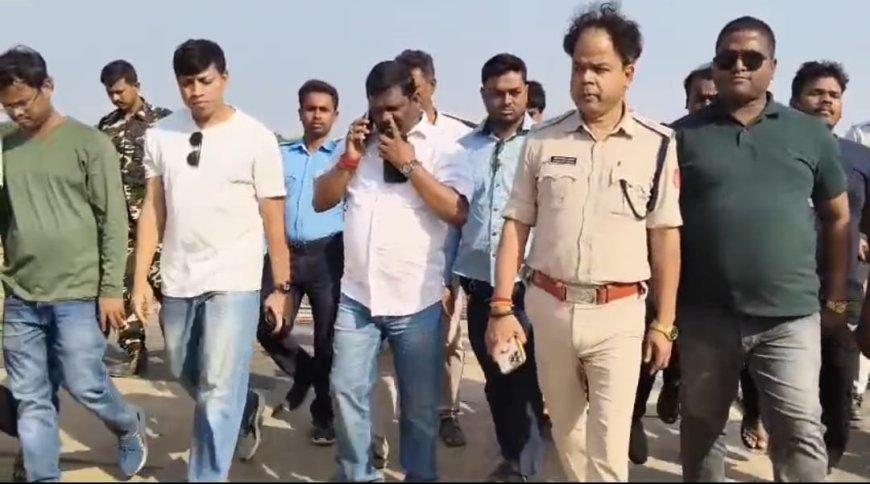 অমিত শাহের পাল্টা সভা করতে মথুরাপুর এ আসছে অভিষেক বন্দ্যোপাধ্যায় তারই প্রস্তুতি ঘুরে দেখলেন সাংসদ