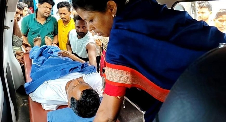 গঙ্গাসাগরে বিজেপি নেতাকে লক্ষ্য করে গুলি