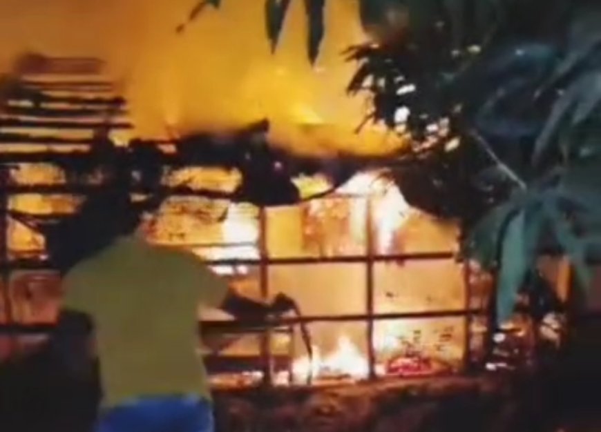 বাসন্তীতে পোল্ট্রীফার্মে ভয়াবহ অগ্নিকান্ড