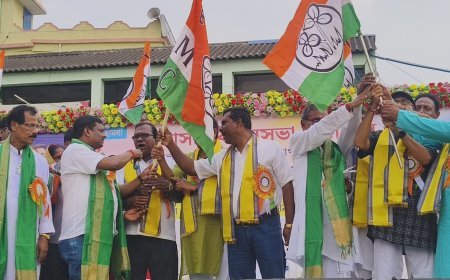 সাগর বিধানসভা কেন্দ্রে বিজেপি শিবিরে ধাক্কা