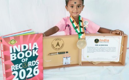 ইন্ডিয়া বুক অফ রেকর্ডস্’ গড়লো সুন্দরবনের ৪ বছরের ক্ষুঁদে