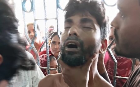 চিকিৎসক-স্বেচ্ছাসেবী কর্মীদের সাহায্যে প্রাণে বাঁচলেন যুবক