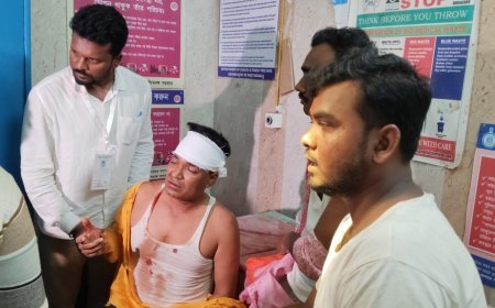 দ্বিতীয় দফা নির্বাচনে ক্যানিং মহকুমা এলাকায় রক্তারক্তি,জখম ১০