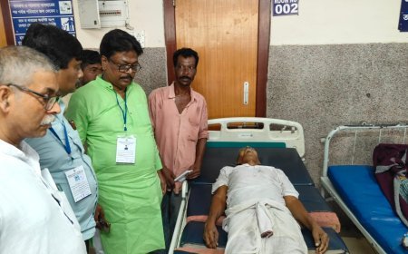 উদয়নারায়ণপুরে ভোটকেন্দ্রে বৃদ্ধের মৃত্যু, অভিযোগ তৃণমূল