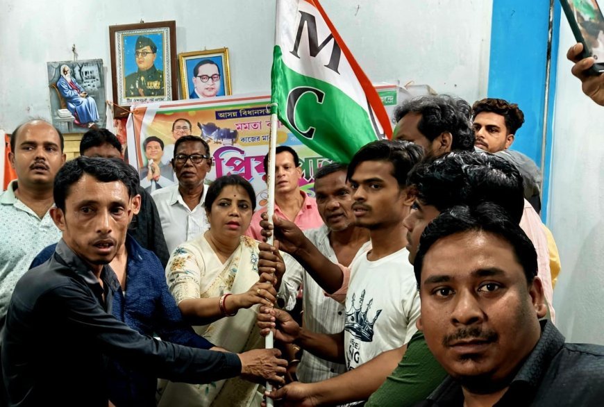 বিজেপি ও সিপিএম ছেড়ে তৃণমূলে যোগদান সাঁকরাইলে