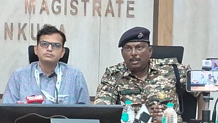 বাঁকুড়ায় নির্বাচন কমিশনের মোট ছয় দফা নির্দেশ বাস্তবে রূপান্তরিত করার যৌথ প্রয়াস