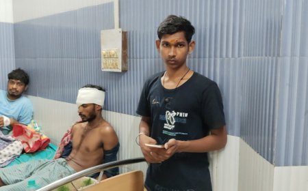 রাতের বিজেপি কর্মী সমর্থকদের রাস্তায় ফেলে বেধড়ক মারধর,জখম ২