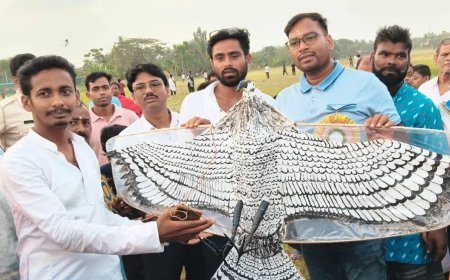 গঙ্গাসাগরে অনুষ্ঠিত হলো ঐতিহ্যবাহী ঘুড়ি উৎসব: উপস্থিত নবনির্বাচিত বিধায়ক
