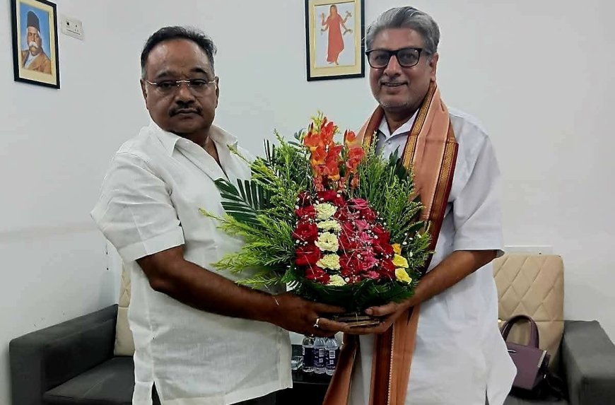 শমীক ভট্টাচার্যকে শুভেচ্ছা জ্ঞাপন