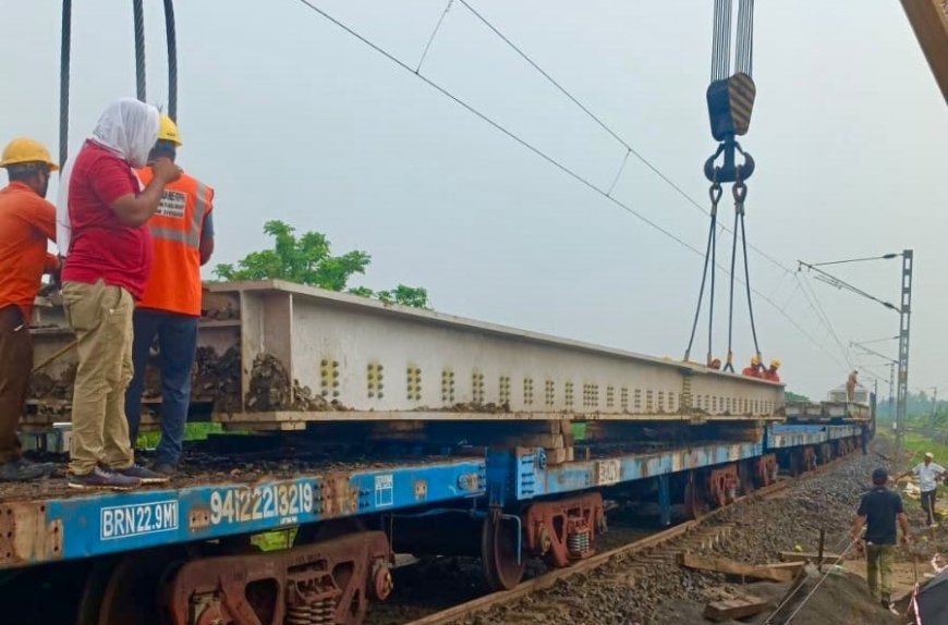 মিশন আধুনিকীকরণ: যাত্রী সুরক্ষা ও স্বাচ্ছন্দ্য বাড়াতে ব্যান্ডেল – কাটোয়া সেকশনে সফলভাবে মেগা পরিকাঠামো উন্নয়নের কাজ সম্পন্ন করল পূর্ব রেল