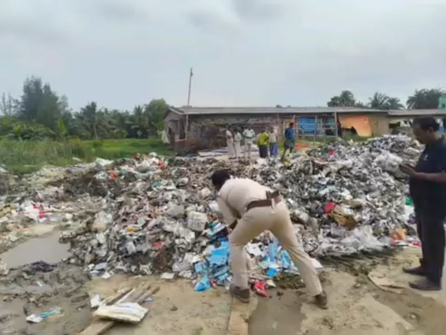 মাটি খুঁড়তেই উদ্ধার কোটি টাকার ওষুধ, চাঞ্চল্য ডায়মন্ড হারবারে