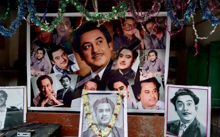 কিশোর কুমারের ৯৭তম জন্মদিন সাড়ম্বরে পালিত হলো হাওড়ায়