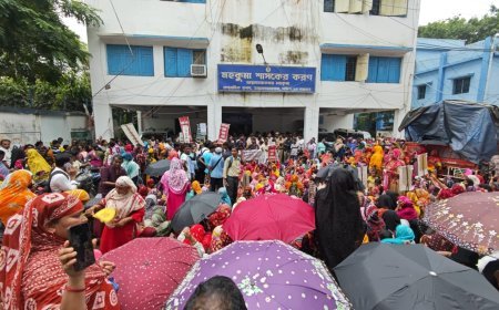 এসআইআর প্রক্রিয়ায় বাদ পড়া ভোটারদের নাম অন্তর্ভুক্তির দাবিতে ডায়মন্ড হারবারে মিছিল ও অবস্থান-বিক্ষোভ