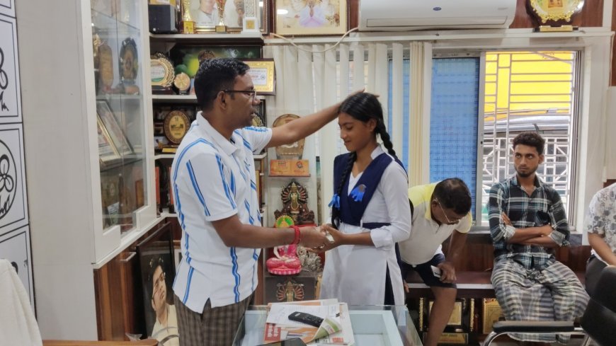 বিকশিত ভারত প্রবন্ধ লিখে লালকেল্লায় পৌঁছালো বাসন্তী সেলিমা