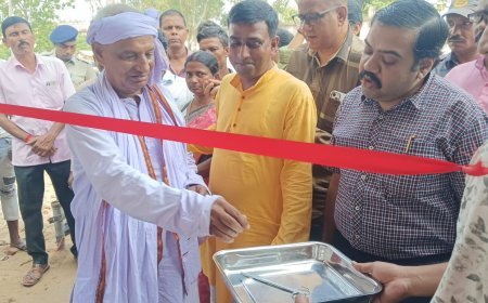 বিধায়কের উদ্যোগে নাকড়াকোন্দা ব্লক প্রাথমিক স্বাস্থ্যকেন্দ্রে জেনারেটর উদ্বোধন