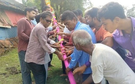 দুর্গাপুজোর আক্ষেপ ঘোচাতে অভিনব উদ্যোগ!গঙ্গাসাগরেরয় খান সাহেব আবাদে কোজাগরি লক্ষ্মীপুজোকেই শারদোৎসবের রঙে রাঙাবে গ্রামবাসীরা