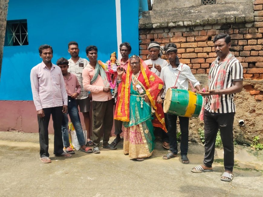 ১২৫দিনের কর্মস্থলে ভাদু গানের আসর লোকসংস্কৃতির ঐতিহ্য উদযাপন