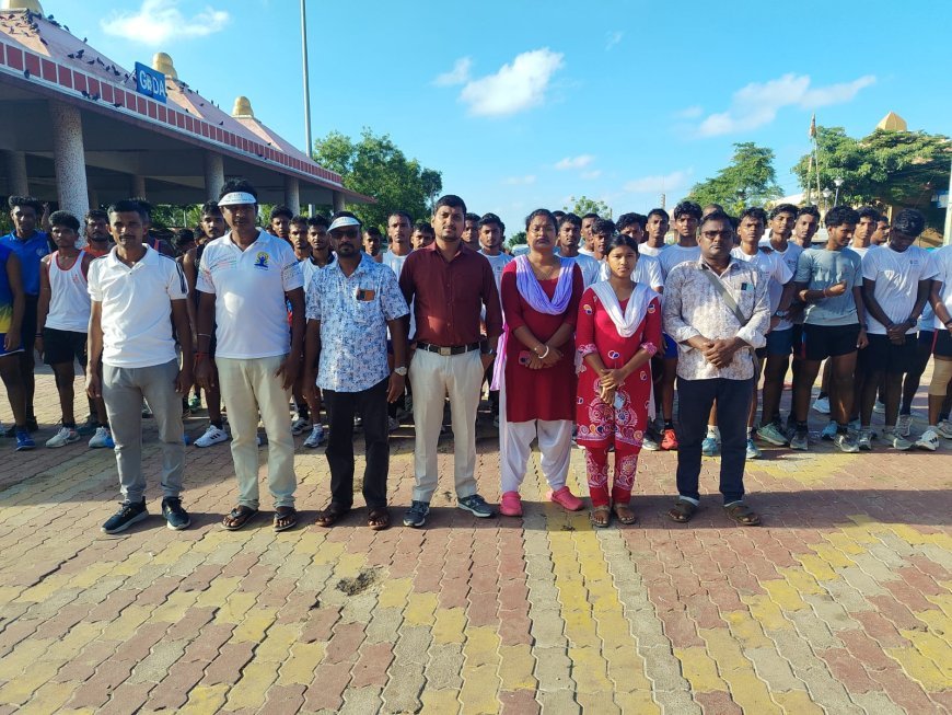 গঙ্গাসাগরে 'ফিট ইন্ডিয়া অভিযান': কালিবাজার থেকে কপিল মুনির আশ্রম পর্যন্ত ৫ কিমি ম্যারাথন দৌড় সম্পন্ন