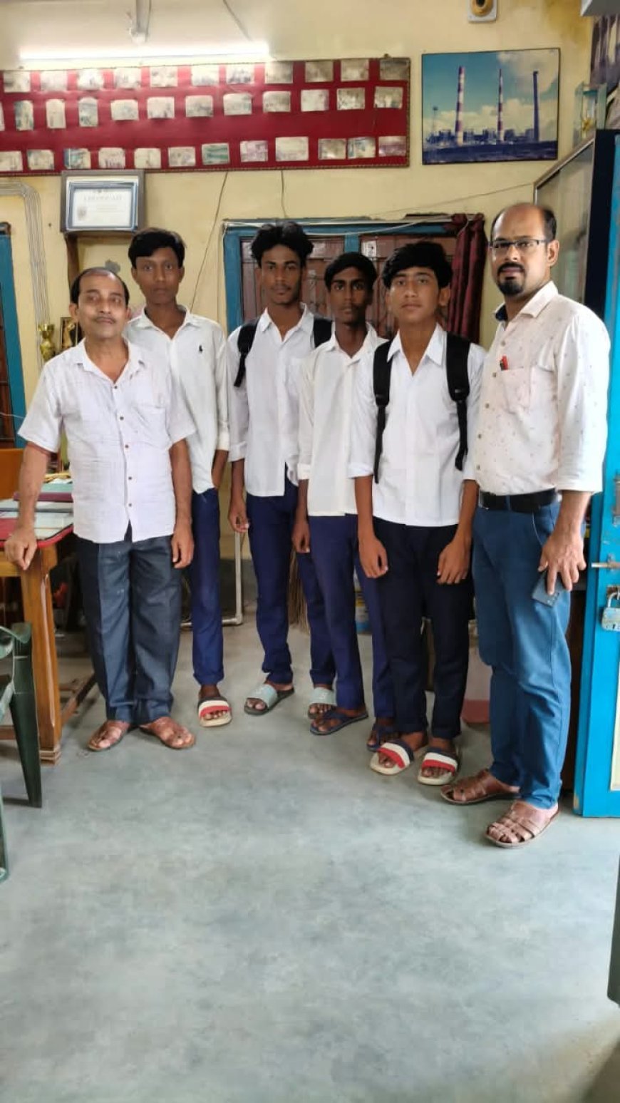 রাজ্য ভলিবল দলে চিনপাইয়ের চার ছাত্র