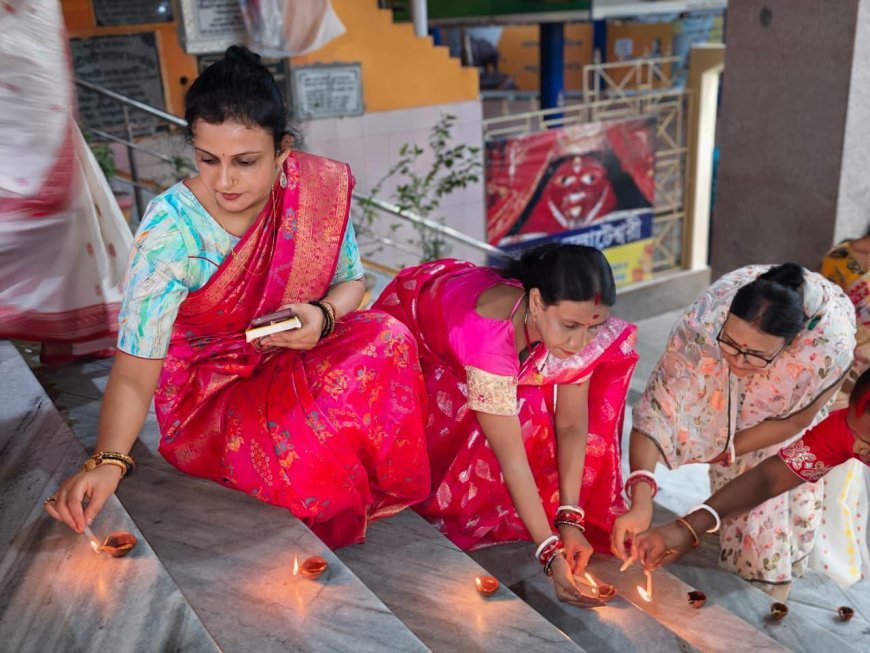 প্রধানমন্ত্রীর জন্মদিন উপলক্ষ্যে আশীর্বাদের প্রদীপ প্রজ্বলন